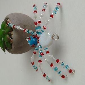 Handmade Beaded Spider